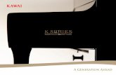 FOR OVER 85 YEARS, KAWAI HAS BEEN THE ARCHITECTThe duplex scale enhances harmonics in the treble range, adding brilliance and richness to the piano’s tone. NEOTEXTM Key Surfaces