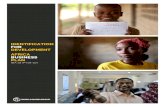 IDENTIFICATION DEVELOPMENT AFRICA BUSINESS PLAN...ID4D Africa Business Plan.indd 3 3/6/18 10:13 AM. Background ... With the convergence of a better understanding of the role of identification