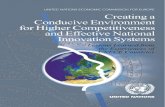 Creating a conducive environment for higher ... · United Nations Economic Commission for Europe Creating a conducive environment for ... catching-up UNECE economies. Nevertheless,