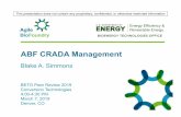 ABF CRADA Management - Agile BioFoundryagilebiofoundry.org/.../2019/...and-Partnerships.pdf · •Approach: oversee a $5M directed funding opportunity (DFO) for industry partners