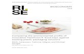 RISE BIOECONOMY - Comparing the environmental profile of ......RISE BIOECONOMY - Comparing the environmental profile of FibreForm® food trays against existing plastic packaging solutions
