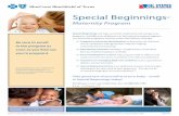 Special Beginnings - Blue Cross Blue Shield Associationo Special Beginnings Online is an additional resource that provides information for each week of your pregnancy. The site can