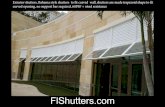 Plantation Shutters-Motorized Hurricane Security Shutters-Screen … · 2016. 1. 26. · Clear vinyl screen, turn outdoor living area to indoor on demand, provides rain protection,