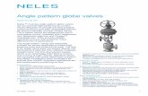 Series A angle pattern control valves - Metso€¦ · The angle pattern valves are especially suitable for severe applications where high pressure drop and erosive fluid exist. The