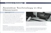 Assistive Technology in the Classroommhess1.pbworks.com/f/Assistive+Technology+in+the+Classroom+by… · Classroom By David L. Netherton and Walter F. Deal There is a continued need