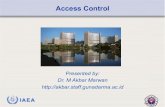 Access Control - akbar.staff.gunadarma.ac.idakbar.staff.gunadarma.ac.id/Downloads/files/46291/13+-+Access+co… · Presentasi ini dirancang untuk memberikan gambaran dari beberapa