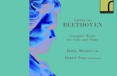 Ludwig van Beethoven (1770â€“1827) Ludwig van Beethoven (1770â€“1827) Complete Works for Cello and Piano