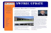 SWFREC UPDATEupdated entrance to our existing building, as well as renova-tions to existing laboratories and office space. New faculty are now coming on board. Dr. Ute Albrecht, our