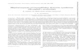 Blepharospasm-oromandibular dystonia syndrome (Brueghel's ... JournalofNeutrology, Neurosurgery, andPsychiatry,