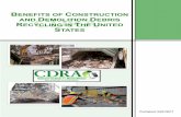 BENEFITS OF C R CDRA D T U S - Nebraska Recycling Council...The benefits of recycling are now widely recognized by the public, and participation in local recycling programs has become