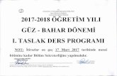 New enVision - Anadolu Üniversitesi · 2017. 3. 7. · T.C. ANADOLU (JNÎVERSÌTESÍ REKTÖRLUGU Spor Bilimleri Fakültesi Antrenörlük Egitimi Bölümü 2017-2018 OGRETiM YILI
