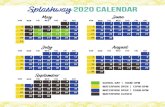 2020 Waterpark Calendar · 2020. 2. 14. · Waterpark Open | 10am-6pm Waterpark Closed. Title: 2020 Waterpark Calendar Created Date: 2/13/2020 9:55:51 AM ...