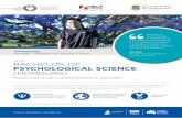 2019 BACHELOR OF PSYCHOLOGICAL SCIENCE (HONOURS) of... · Childhood Cognitive Development, Parenting and Family Support, Perception and Cognitive Neuroscience. Honours. The Bachelor