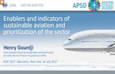 Enablers and indicators of sustainable aviation and ...unohrlls.org/custom-content/uploads/2017/07/ICAOs... · 7/19/2017  · \爀屲Landmark and universal commitments undertaken