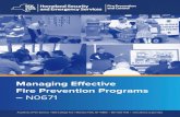 Managing Effective Fire Prevention Programs · 2015. 8. 17. · Managing Effective Fire Prevention Programs – N0671 Course Enrollment Information and Instructions When: Monday,