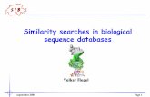 Similarity searches in biological sequence databases€¦ · september 2004 Page 4 Genbank entry example LOCUS AF455746_1 80 aa PRI 08-JAN-2002 DEFINITION ubiquitin-conjugating enzyme