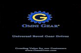 Universal Bevel Gear DrivesUniversal Bevel Gear DrivesLR-100 10 5 2.5 63 3.7 94 3.1 79.5 3.1 79.5 5/16"-18UNC 3.7 93 ... is returned to Omni Gear’s facility, charges prepaid, accompanied