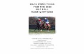 The Governing Body of Jump Racing in America - RACE ...Director of Racing/Racing Secretary billgallo@nationalsteeplechase.com (443) 553-1882 NATIONAL STEEPLECHASE ASSOCIATION 400 Fair