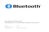 Developer Study Guide - How to Deploy BlueZ on a Raspberry ... · • Raspberry Pi 2B • Raspberry Pi 3B • Raspberry Pi 3B+ • Raspberry Pi 4B If you have one of above-verified