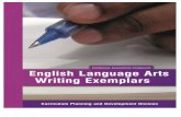 Published in 2015 by the English Unit · Chapter 3: Exemplars- Expository Writing presents annotated samples of students’ reports. These exemplars provide explicit justification