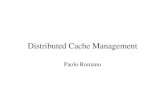 Distributed Cache Management - uniroma1.itCaching More Caching More • Approaches to caching more types of web content – Caching active data: Data sources may be dynamic, but not
