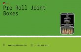 Make Your Own pre roll joint boxes With free shipping in USA