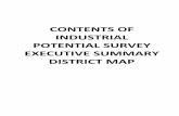 CONTENTS OF INDUSTRIAL POTENTIAL SURVEY EXECUTIVE …industries.rajasthan.gov.in/content/dam/industries/... · Malpura, Todaraisingh and Uniara of Jaipur State, Deoli of Ajmer, Marwar