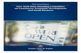 New York State Standing Committee on Commerce, Economic ... · program to provide small businesses with information on strategies, best practices and programs offering training and