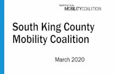 South King County Mobility Coalition · program to reduce hospital readmissions for Medicare recipients in South King County. ... Medical Staff Training Medical Leadership Buy-in.
