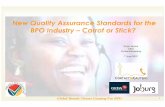 New Quality Assurance Standards for the BPO Industry ... Global Brands Choose Gauteng For BPO 2 Contents
