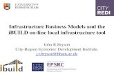 Infrastructure Business Models and the iBUILD on-line ...conferences.leeds.ac.uk/valuing-infrastructure/wp... · Infrastructure business models A business model describes the way