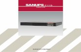 Hybrid UPS - Sanyo · This UPS provides high-quality, reliable power to loads while achieving energy saving. Thanks to the hybrid topology,(1) the UPS automatically selects the optimal