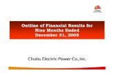 Outline of Financial Results for Nine Months Ended ... · Nine Months Financial Results (April 1, 2008 to December 31, 2008) Note: “3rd quarter” or “3Q” in this presentation