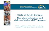 State of Art in Europe: Non-discrimination and rights of older … · 28 February 2019, Best4OlderLGBTI, Porto, Portugal Maciej KUCHARCZYK, AGE Directeur de politiques AGE Platform