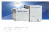 ELTROPLAN-REVCON...Power feedback units REVCON RLD are unequivocally marked by the contents of the nameplate. Edisonstraße 3 Conforms the EC Low Voltage Directive ELTROPLAN-REVCON