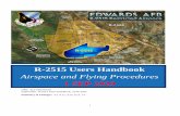 1 SEP 2020 - edwards.af.mil Airspace Handbook_Sep2020.pdf1.6. Filming and Data Collection Requests. Filming and data collection on EAFB property shall be in accordance with DoDI 5410.16,
