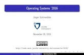 Operating Systems '2016Reading Material A. Silberschatz, P. Galvin, and G. Gagne. Applied Operating System Concepts. John Wiley and Sons, 1 edition, 2000. A. S. Tanenbaum and H. Bos.