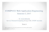 COMP9321 Web Application Engineeringcs9321/17s2/lectures/lec06/Lec-06.pdf · Persistence COMP9321, 17s2, Week 6 11 • Persistence is a fundamental concept in application development.