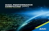 HIGH PERFORMANCE COMPUTING (HPC) at SAIC-V3.pdf · • 42: High Performance Data Analytics and Finding the “Ultimate” Answers CASE STUDIES • Training Data Analytics Users on