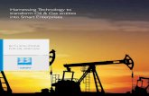 Harnessing Technology to transform Oil & Gas entities into ... · predictive analytic solutions are there to help you. From monitoring the feeder systems to optimizing them, taking