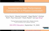Incorporating High Performance Computing in a Physics Curriculum · 2020. 9. 15. · Introduction HPC at Curtin University Incorporating High Performance Computing in a Physics Curriculum