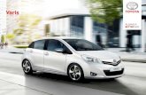 11879 YAR 54 MAST WEB - Toyota Motor Europe · The new Toyota Yaris and Yaris Hybrid. Compact and ingenious, they are the ideal city companions. * With 15" steel wheels (175/65R15