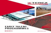EARLY TALENT PROGRAMMES - Terexassets.terex.com/ttms/Recruiting/MP Early Talent Booklet.pdfWhether you are an apprentice, an engineer or sales graduate, or on an industrial one-year