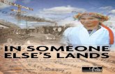 Staff IN SOMEONE ELSE’S LANDS · Case studies 1. Jatayvary IndIgenouS land 2. guyraroká IndIgenouS land 3. PanambI ... planted area increased 49.2% from 2009/10 to 2010/11, from