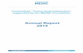 Annual Report 2014 - Fondation Medic · 2015. 12. 9. · A.Wolfer Resistance to MYC inhibition in breast cancer CHF 109’500.- A.Roth Comprehensive moleular characterization of colorectal