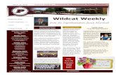 Wildcat Weekly - Palestine Independent School District · 2018. 3. 29. · Wildcat Weekly March 29, 2018 Volume 6: Issue 21 Palestine Independent School District Campus Happenings