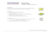 DOMINANT TM Opto Technologies DomiLEDTM - Fujitsu · 2016. 4. 5. · InGaN : DDZB-DJG-1-I1 4 16/10/2015 V2.0 DOMINANT Opto Technologies Innovating Illumination TM Color Grouping Chromaticity
