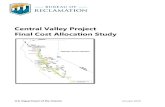 Central Valley Project Final Cost Allocation Study · Central Valley Project Final Cost Allocation Study . Mission Statements ; The mission of the Department of the Interior is to