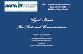 Legal Issues For Ports and Commissioners · 2015 Commissioners Seminar June 16-18, 2015 Halifax, Nova Scotia Legal Issues For Ports and Commissioners Thomas G. Schroeter---Associate