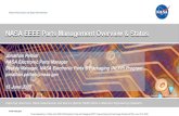 NASA EEEE Parts Management Overview & Status · 2020. 7. 10. · NASA EEEE Parts Management Overview & Status Jonathan Pellish NASA Electronic Parts Manager ... 13. To be presented